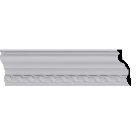 Ekena Millwork 4 1/8"H x 2 1/4"P x 4 5/8"F x 94 1/2"L Jackson Crown Moulding MLD04X02X05JA